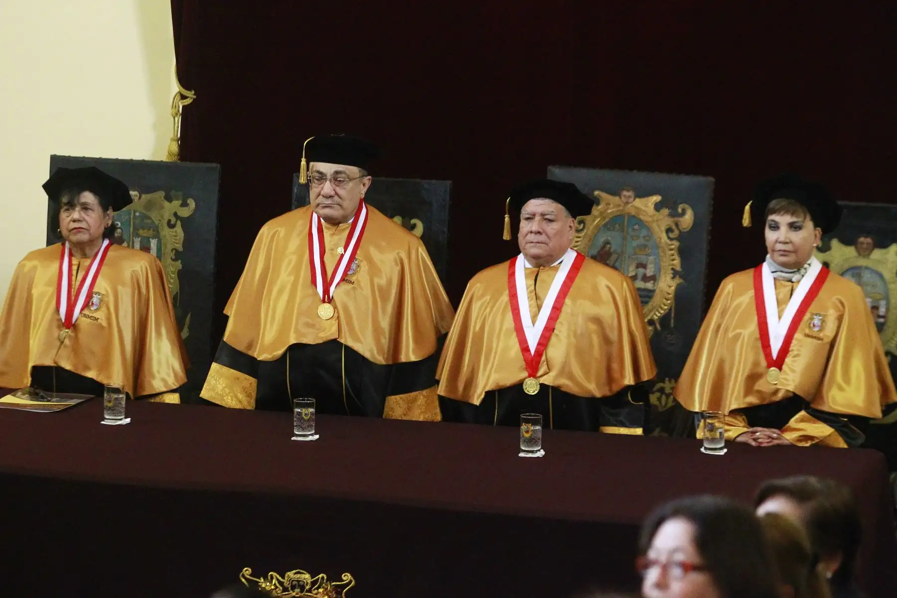 Universidad Nacional Mayor de San Marcos otorga honoris causa al educador Idel Vexler Talledo. Foto: ANDINA/Eddy Ramos