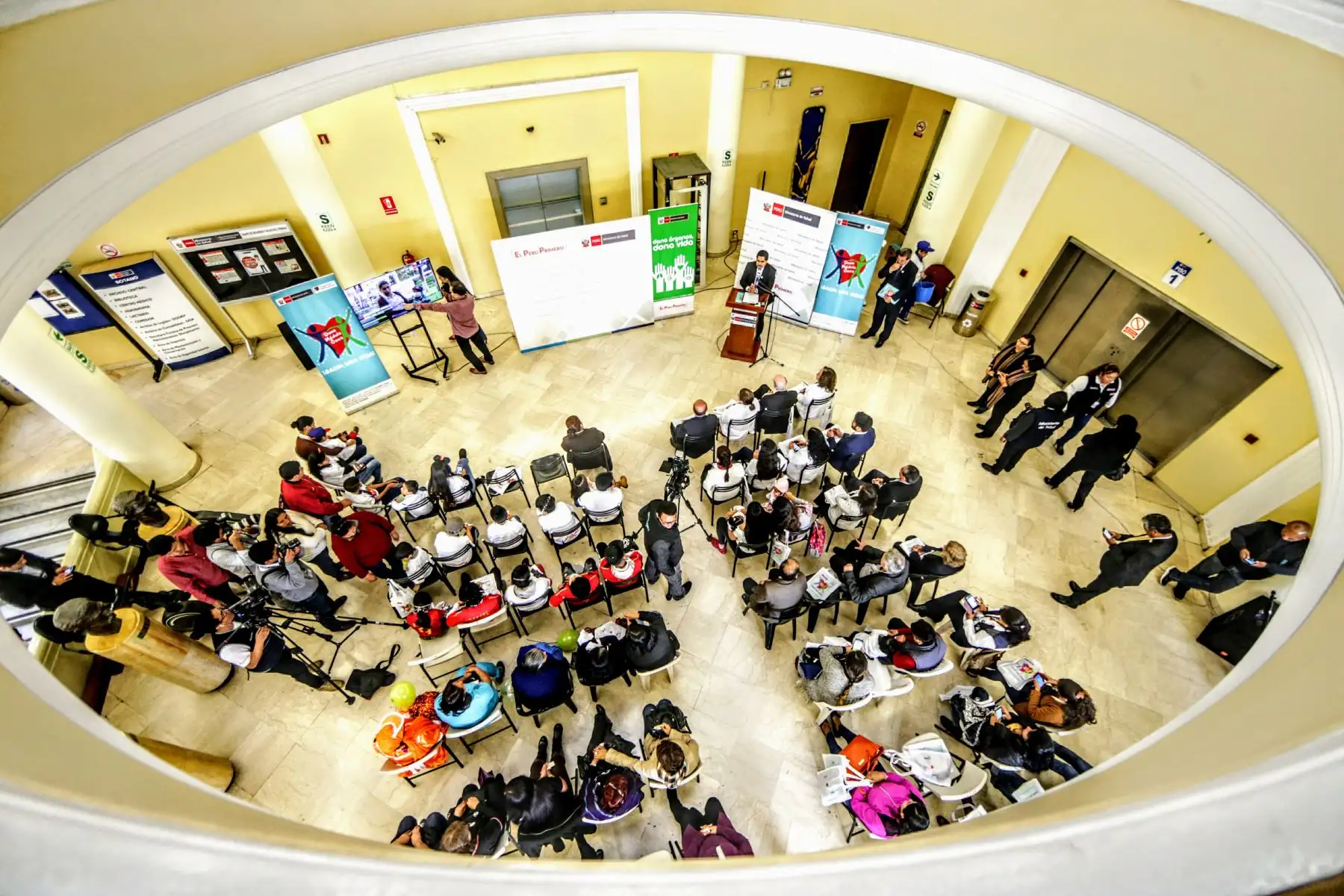 MINSA reconoce a niños transplantados en su sede central. Foto: ANDINA/Luis Iparraguirre