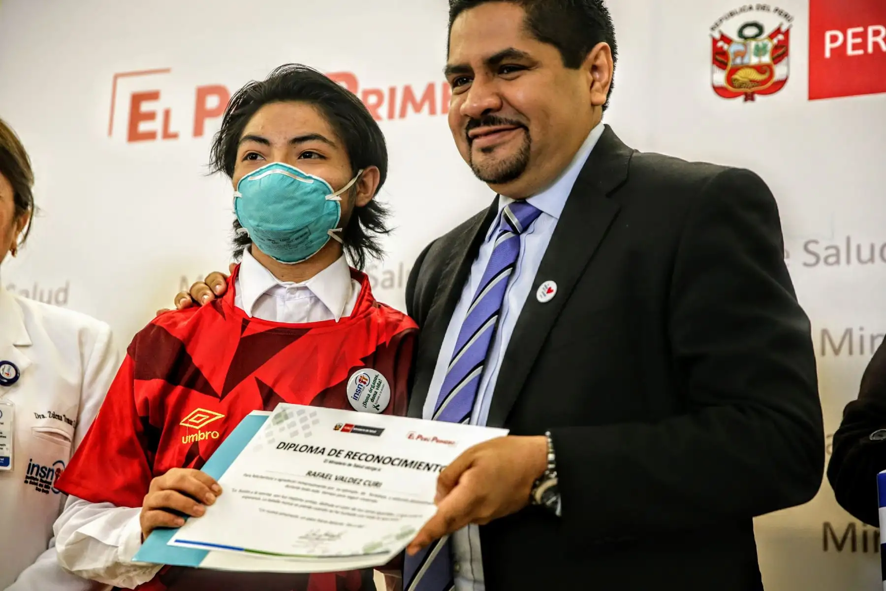 MINSA reconoce a niños transplantados en su sede central. Foto: ANDINA/Luis Iparraguirre