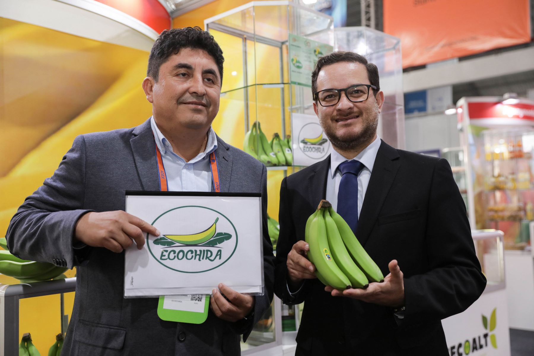 Productores de banano orgánico de Piura obtienen marca colectiva con el que podrán exportar a diversos países del mundo.