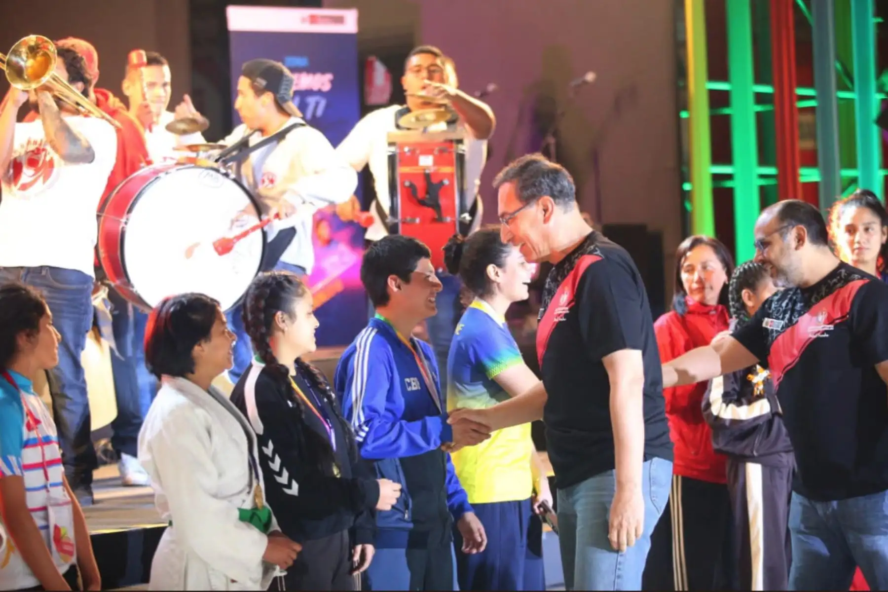 Presidente Martin Vizcarra, clausuró los Juegos Deportivos Escolares Nacionales.Foto: ANDINA/Prensa Presidencia