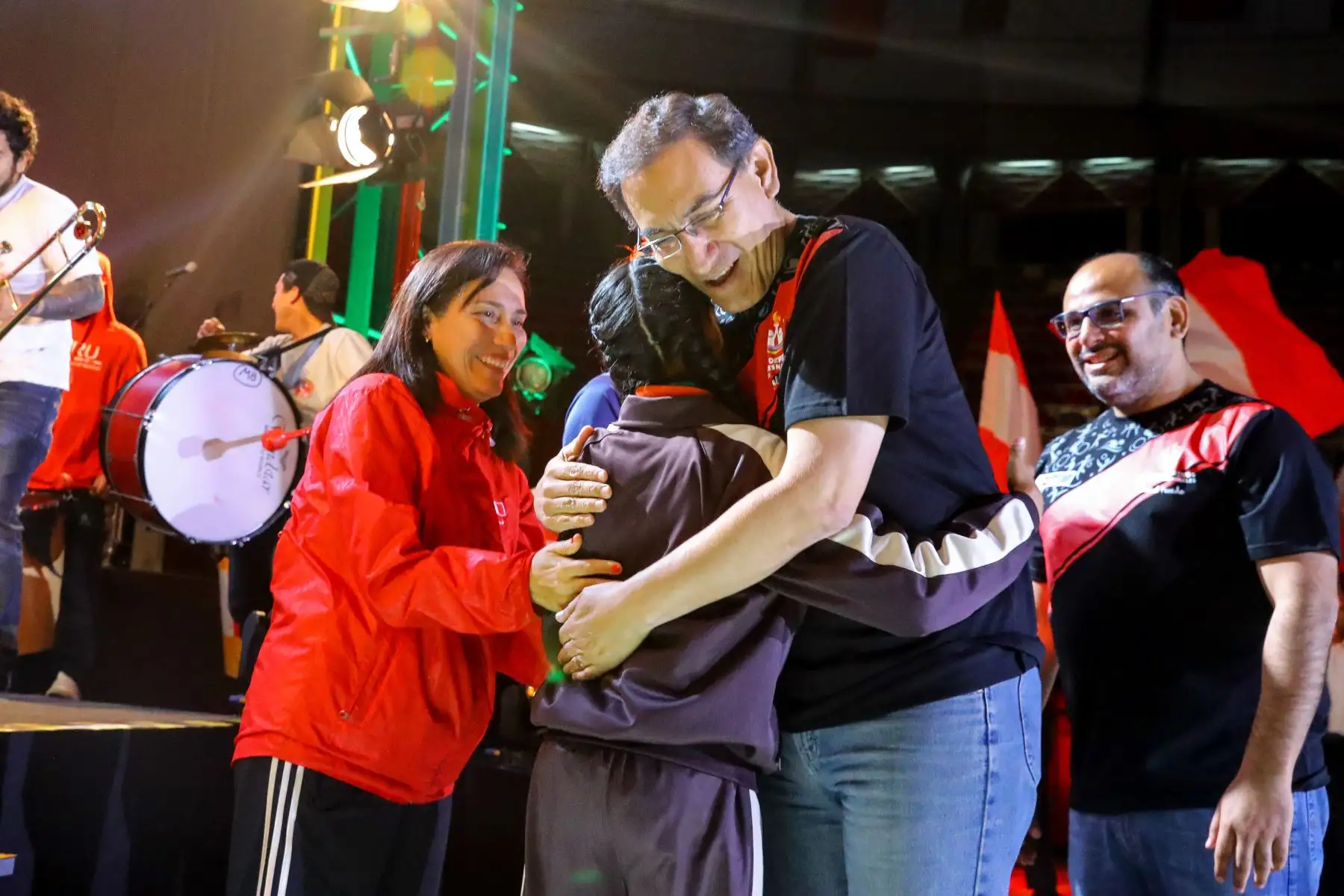 Presidente Martín Vizcarra, clausuró los Juegos Deportivos Escolares Nacionales.Foto:ANDINA/Prensa Presidencia