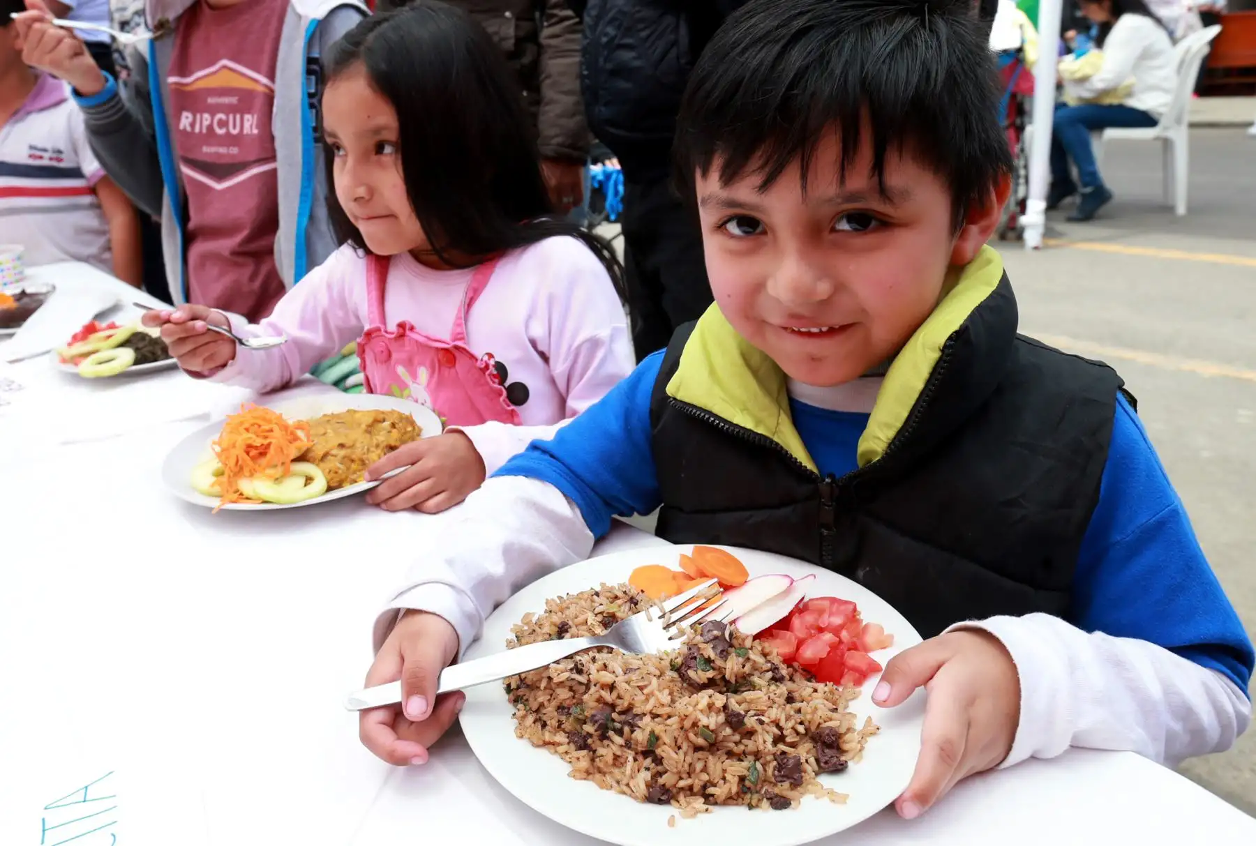 La anemia no presenta síntomas. Lleva a tus hijos e hijas a sus controles de salud y recuerda darle un desayuno nutritivoFoto: ANDINA/Norman Córdova