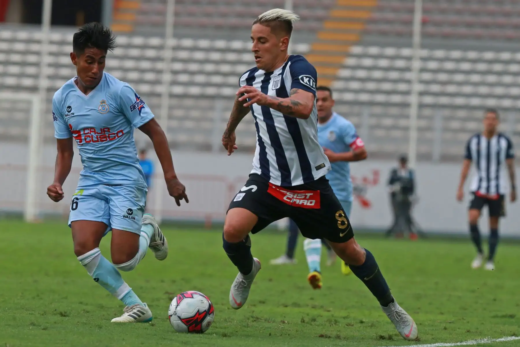 Alianza Lima venció a Real Garcilaso y se vuelve a meter en la lucha por el Clausura. Foto: ANDINA/Vidal Tarqui