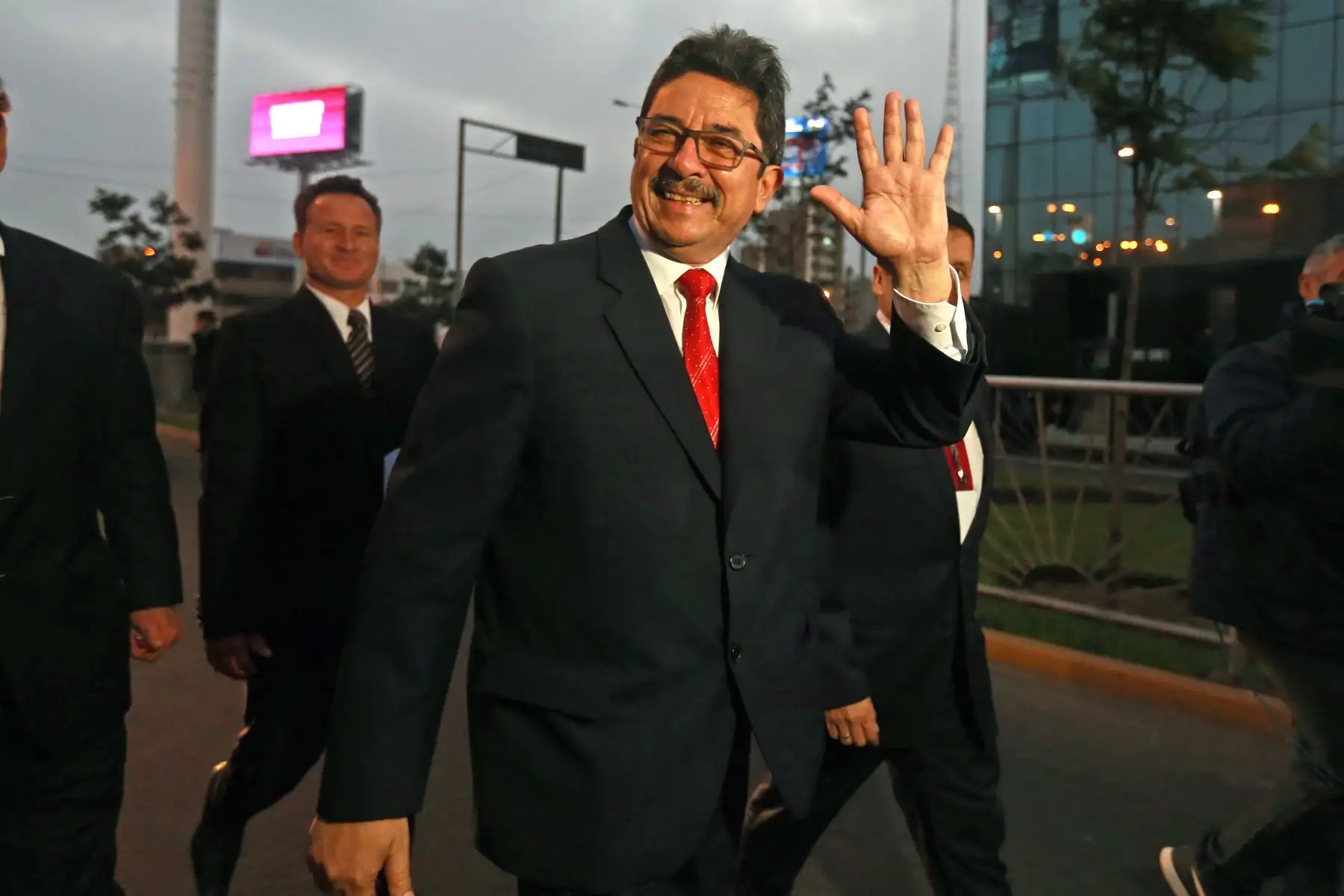 Enrique Cornejo, de 
 Democracia Directa a la alcaldía de Lima. Foto: ANDINA/Vidal Tarqui