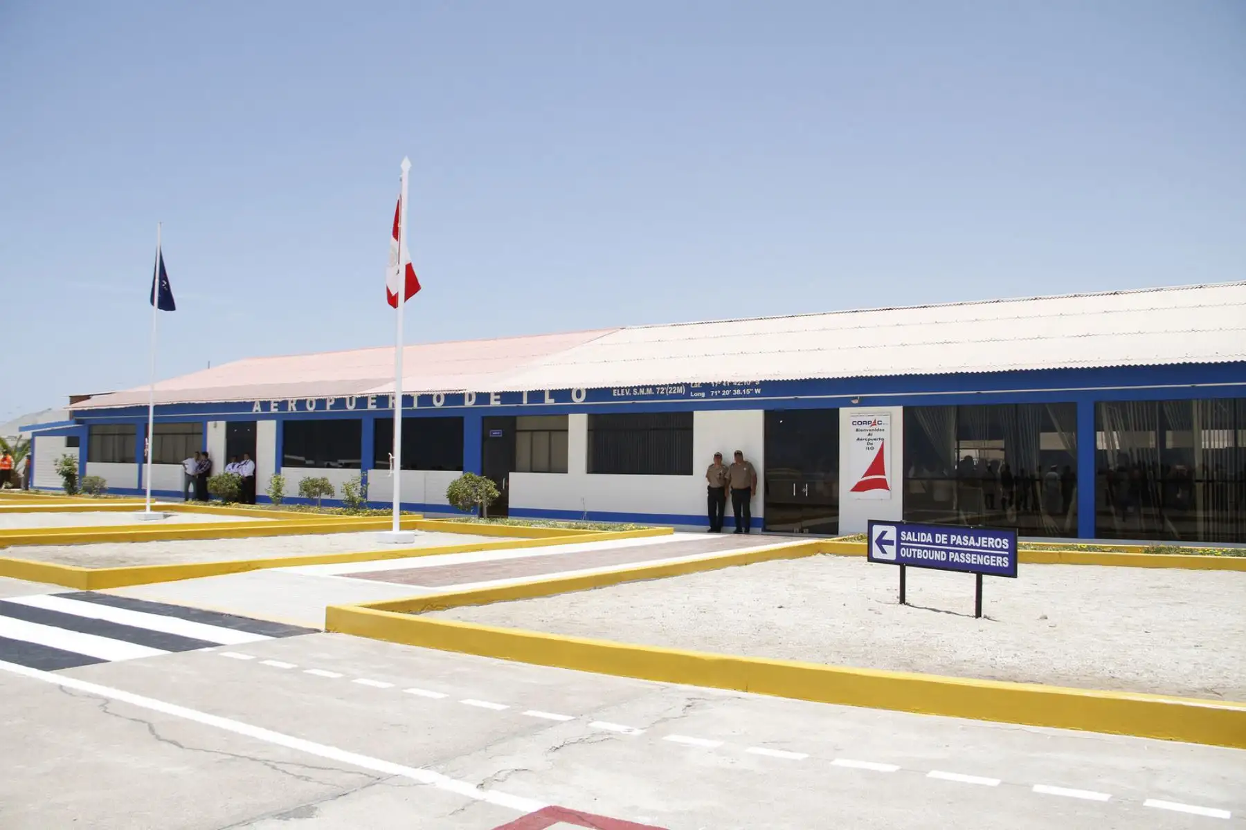 La construcción de una nueva torre de control en el aeropuerto de Ilo, es una de las obras emblemáticas que ejecuta el MTC en Moquegua. Foto:ANDINA/Difusión.