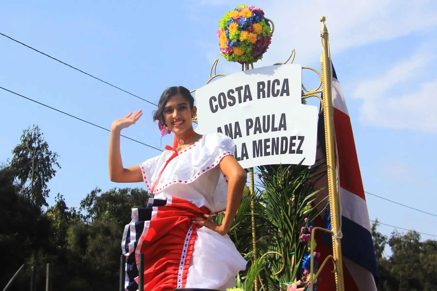 Estuvieron presentes las 12 reinas extranjeras.Foto: ANDINA/LuisPuell