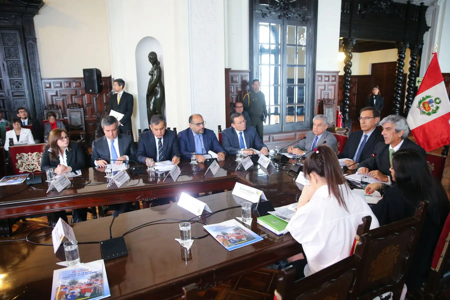 Presidente Vizcarra participa en la reinstalación del Comité Ejecutivo Nacional de la Mesa de Concertación para la Lucha contra la Pobreza. Foto: ANDINA Juan Carlos Guzmán Negrini/Prensa Presidencia