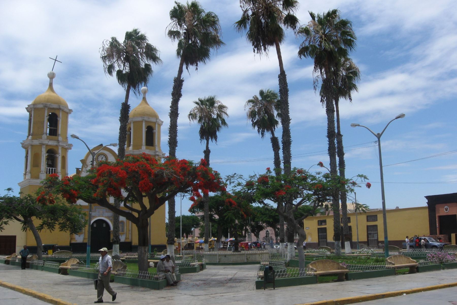 San Pedro de Lloc, en La Libertad, fue remecida hoy por un sismo. ANDINA/archivo