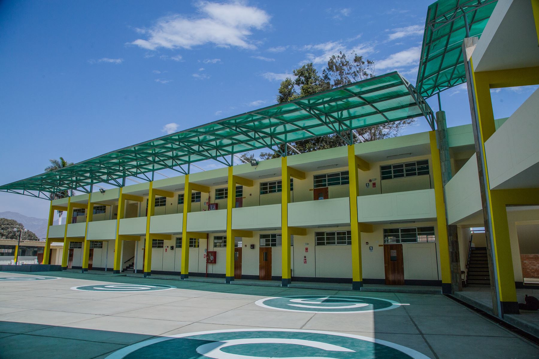 Inauguran colegio en Chepén, en La Libertad, edificado bajo modalidad de obras por impuestos. ANDINA/Difusión