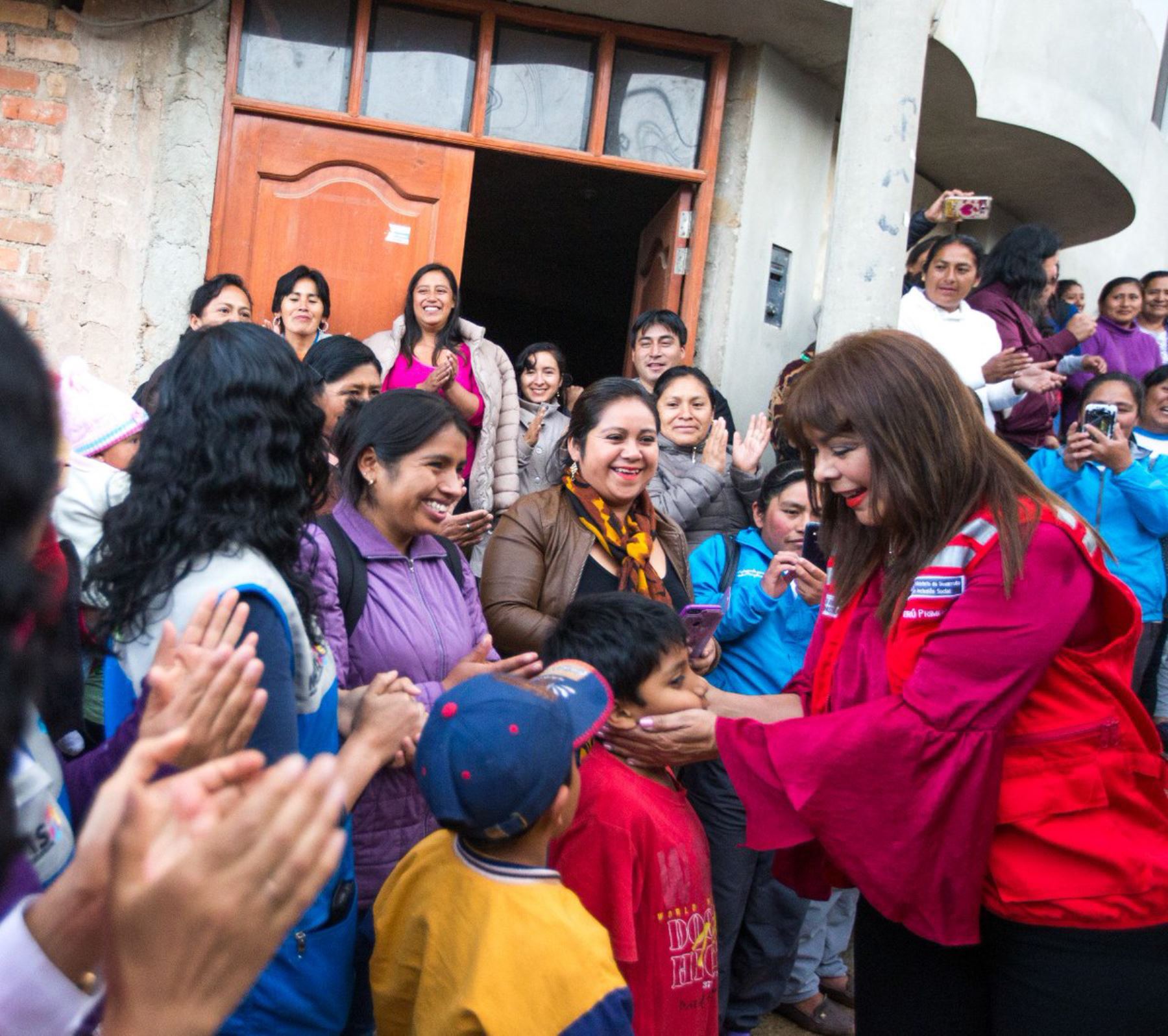 La ministra de Desarrollo e Inclusión Social, Liliana La Rosa, cumple agenda de trabajo en la región Cajamarca.
