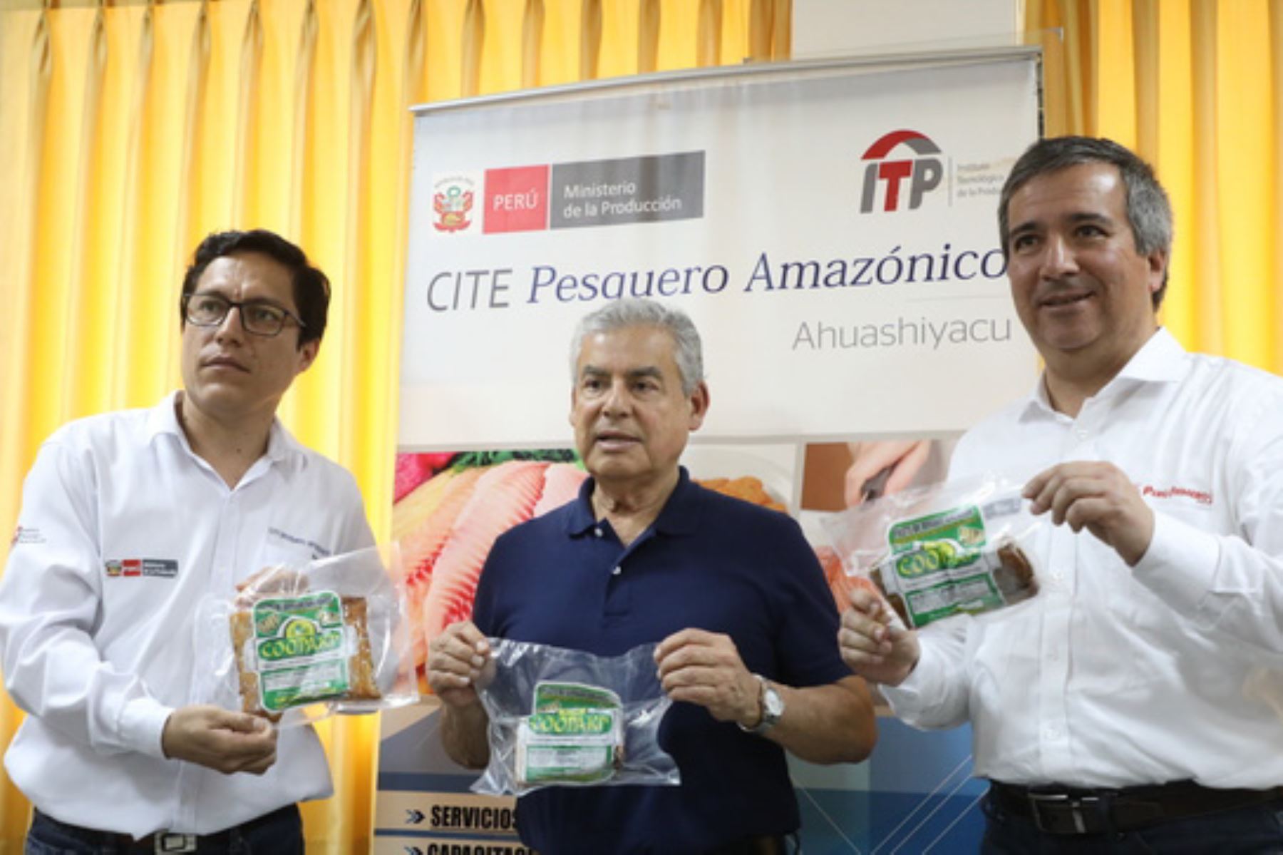 El ministro de la Producción, Raúl Pérez-Reyes, anunció que el Instituto Tecnológico de la Producción (ITP) invertirá más de 6 millones de soles en el equipamiento y mejoramiento del Centro de Innovación Productiva y Transferencia Tecnológica (CITE) Acuícola Ahuashiyacu y el CITE Pesquero Amazónico, ambos ubicados en la región San Martín.