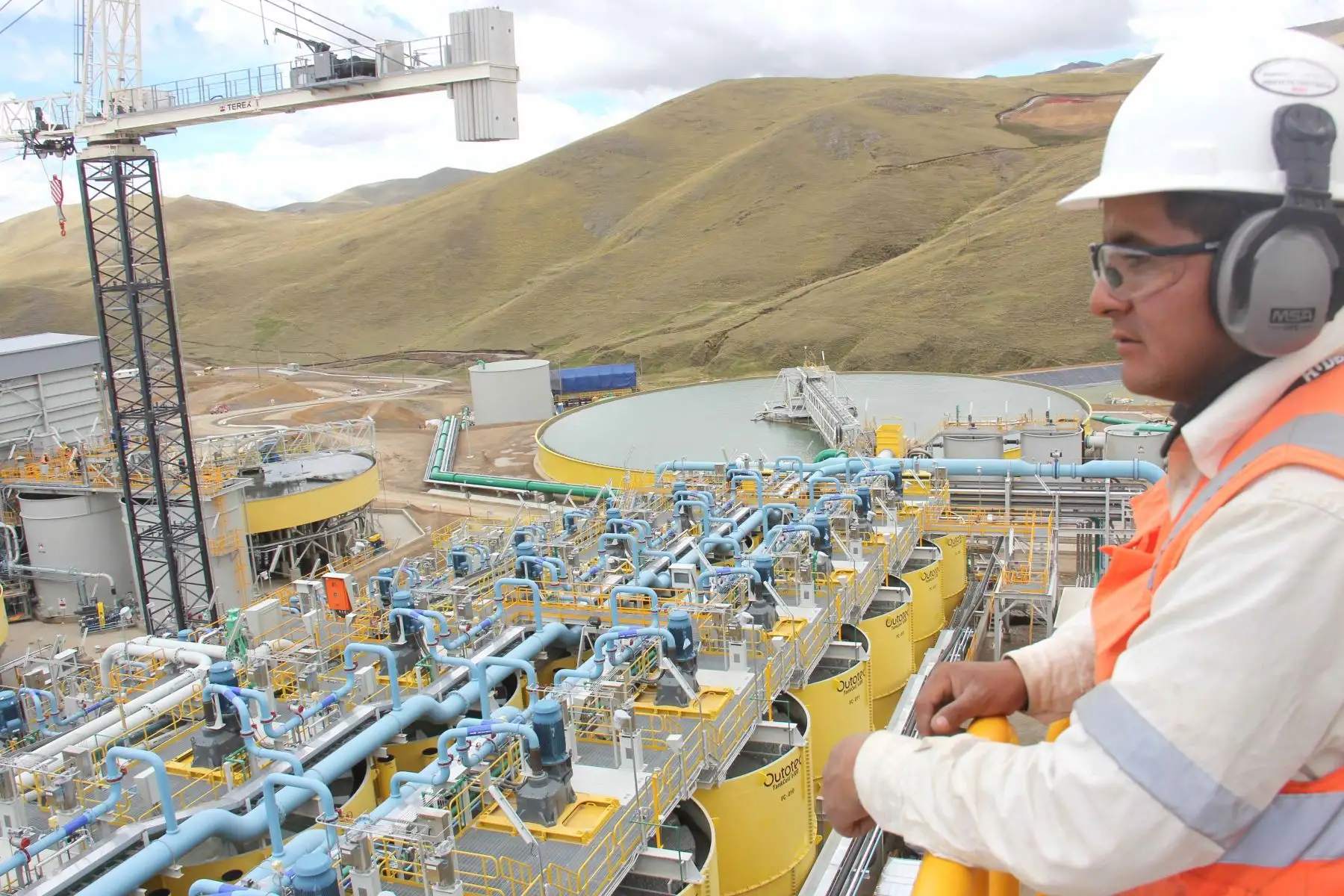 Sector minero energético ANDINA/Difusión