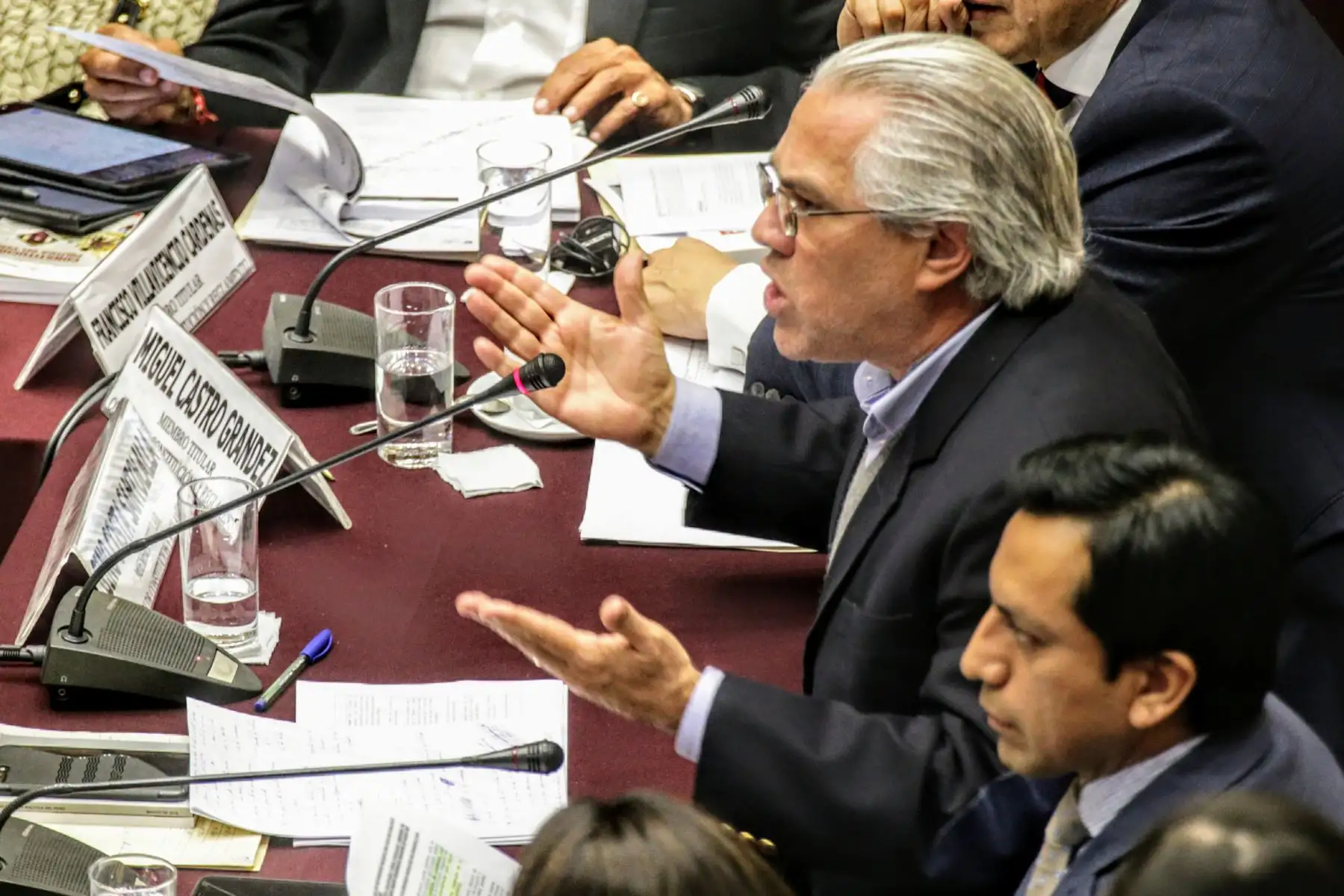 Comisión de Constitución aprueba la bicameralidad del Congreso con 13 votos a favor y 4 en contra. Foto: ANDINA/Luis Iparraguirre