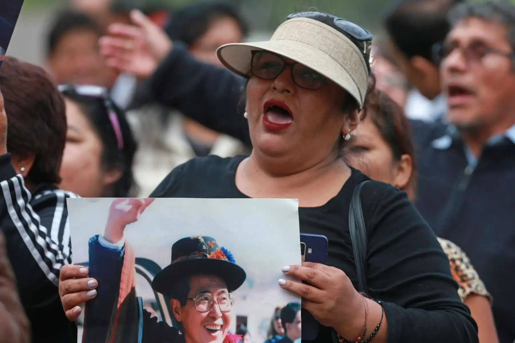 Keiko Fujimori, afirmó hoy que la decisión de declarar improcedente el indulto de su padre, Alberto Fujimori, es una decisión injusta y será apelada por parte de su defensa legal. Foto: ANDINA/Vidal Tarqui