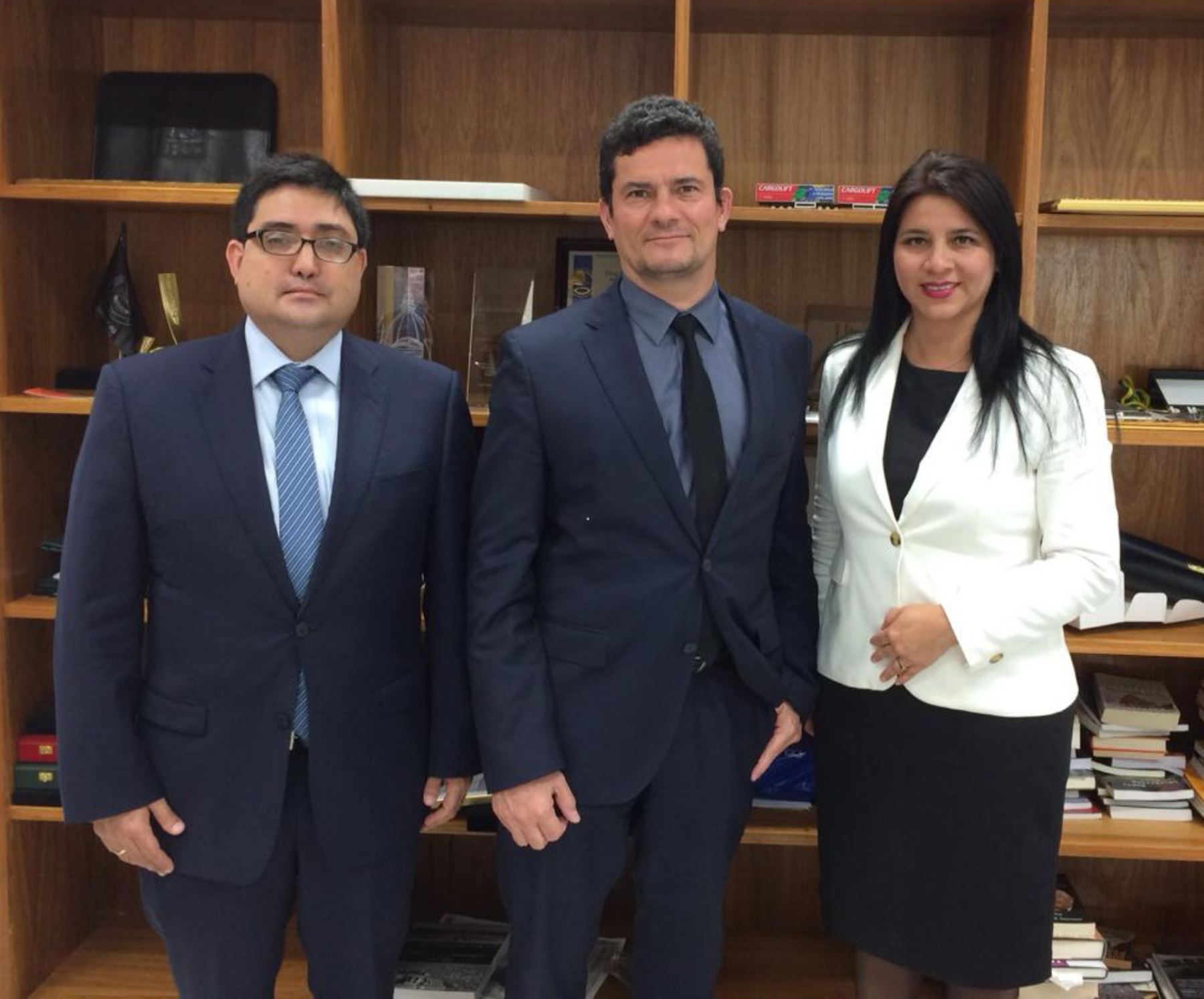 Procurador del caso Lava Jato, Jorge Ramírez, y la procuradora adjunta, Silvana Carrión, se reunieron con autoridades de Brasil.