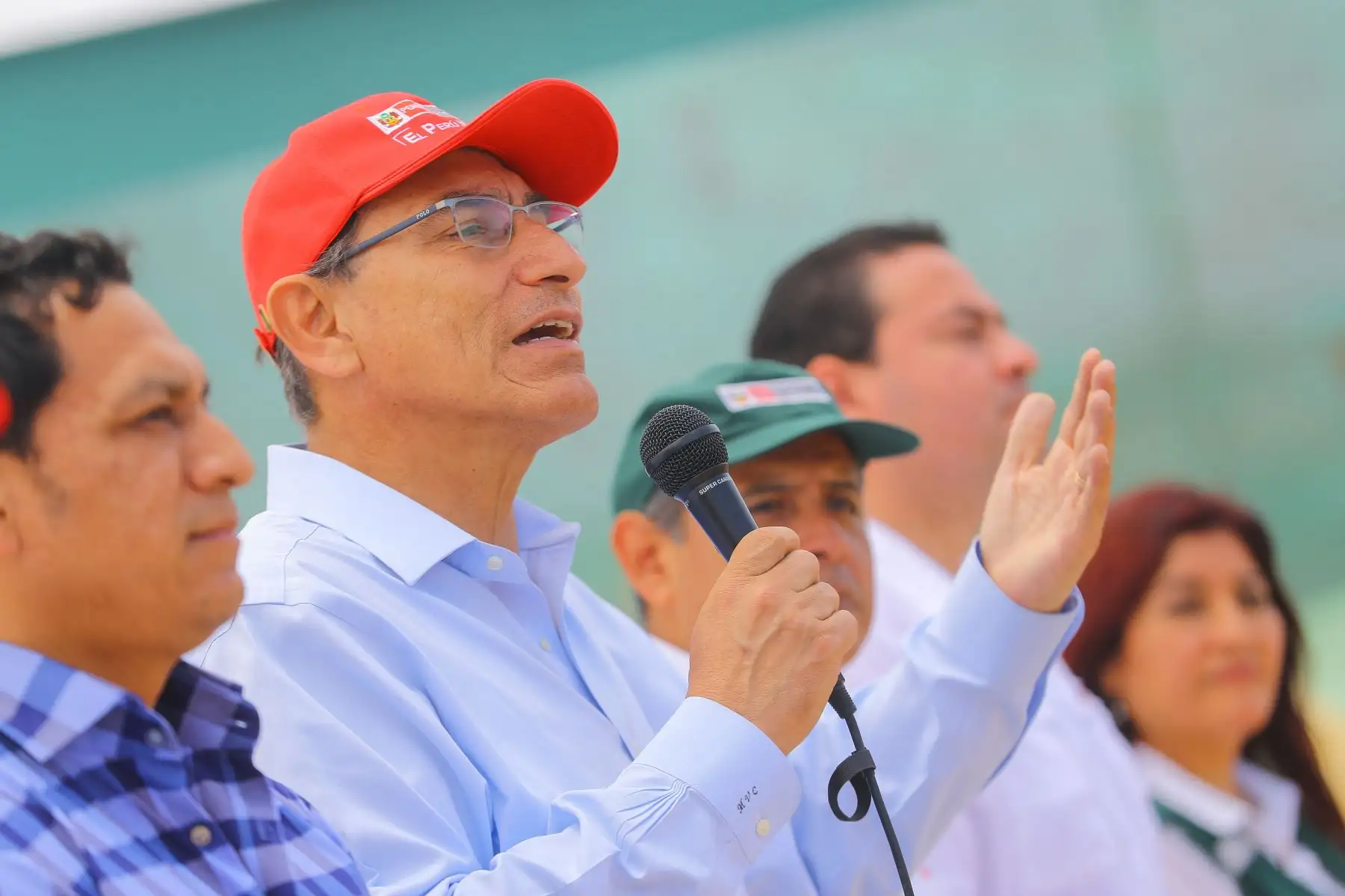 Presidente Martín Vizcarra participò en  apertura de la Campaña de Abonamiento del Norte 2018 – 2019, en el distrito de Salaverry – Trujillo.Foto: ANDINA/Prensa Presidencia