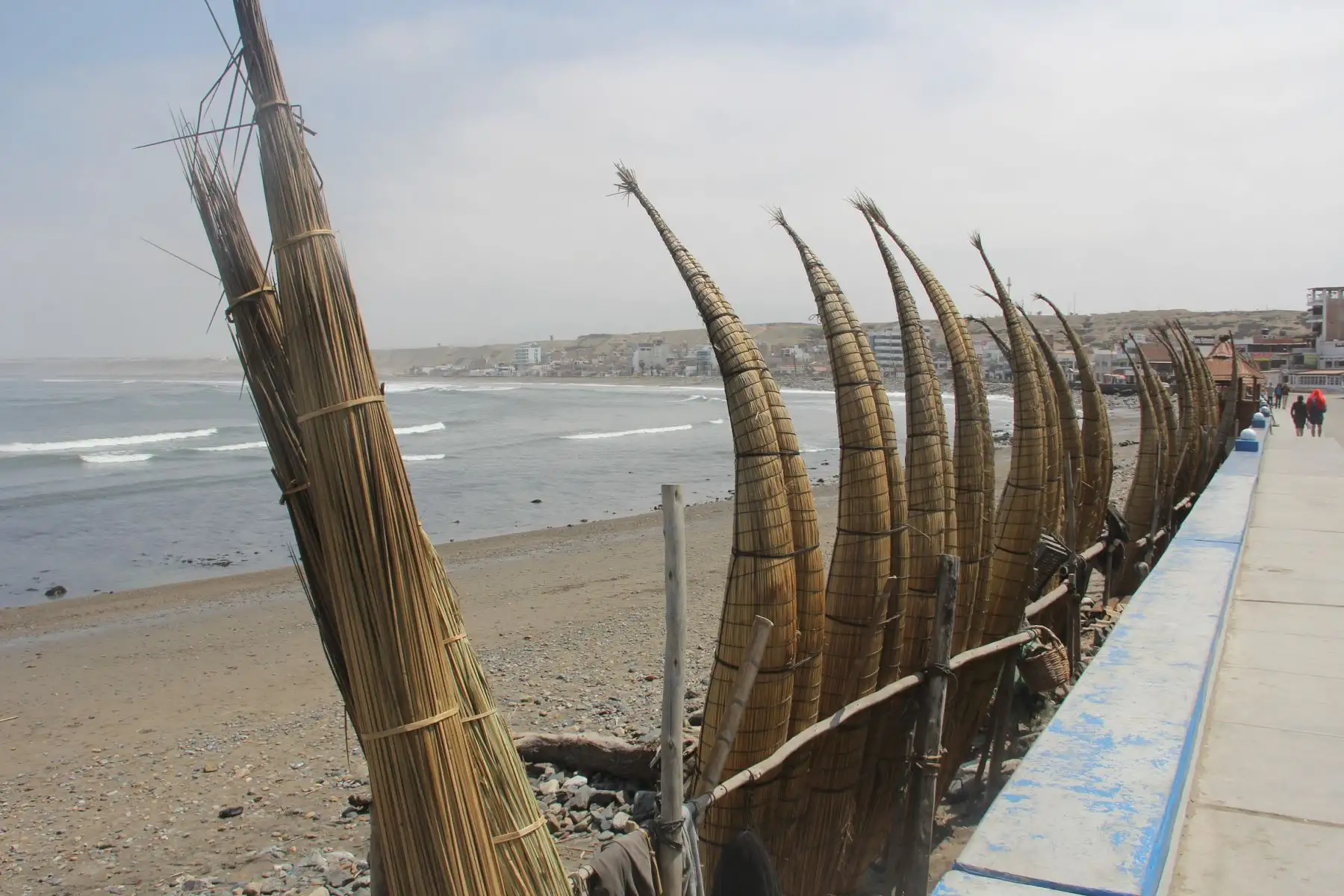 La construcción de caballitos de totora podría desaparecer por la afectación de la Reserva de Balsares de Huanchaco.