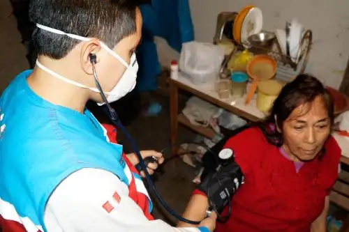 Personal de salud inicia vistas domiciliarias a usuarios de Pensión 65. ANDINA/Difusión