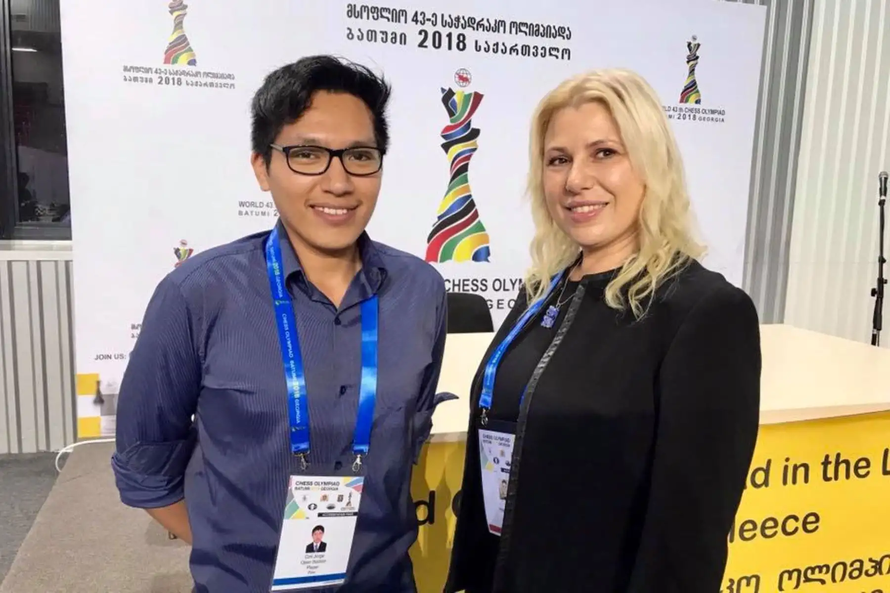 Jorge Cori ganó la medalla de oro en la Olimpiada Mundial de Ajedrez, realizada en Badumi, Georgia. El peruano obtuvo 6 victorias, 1 empate y 0 derrotas, teniendo una campaña excelente. Foto:@SusanPolgar