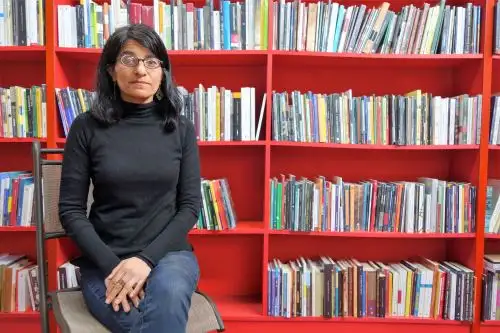 Jacqueline Fowks, periodista, catedrática, autora del libro Mecanismos de la Posverdad. (Foto: José Vadillo V.)