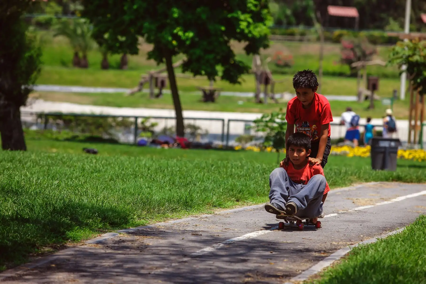 Por seguridad, se han restringido algunos espacios como piscinas, lagunas, juegos infantiles, gimnasios y polideportivos, informó Muñoz. Foto: ANDINA/difusión.