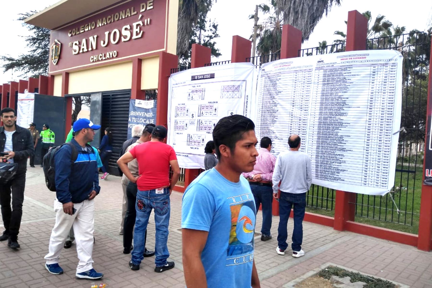 Más de 900,000 electores votan hoy en Lambayeque. ANDINA