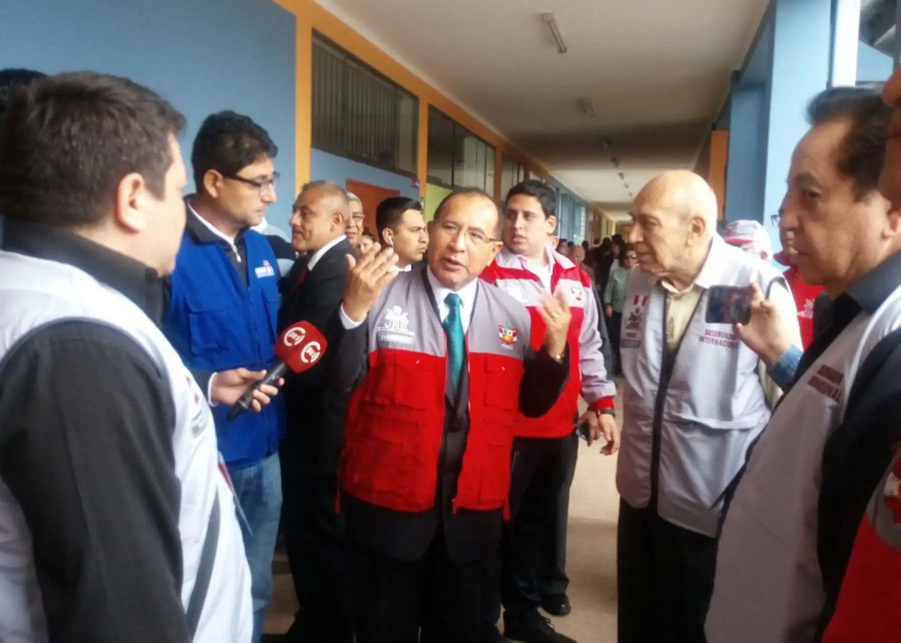 Presidente del Jurado Nacional de Elecciones, Victor Ticona.