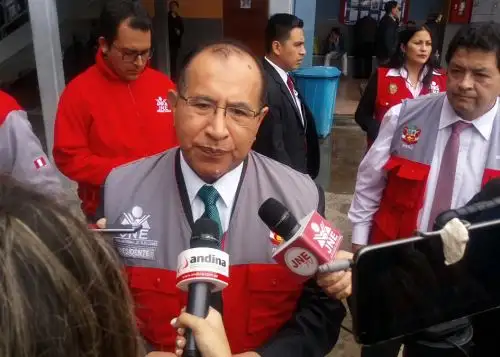 Presidente del Jurado Nacional de Elecciones, Víctor Ticona.