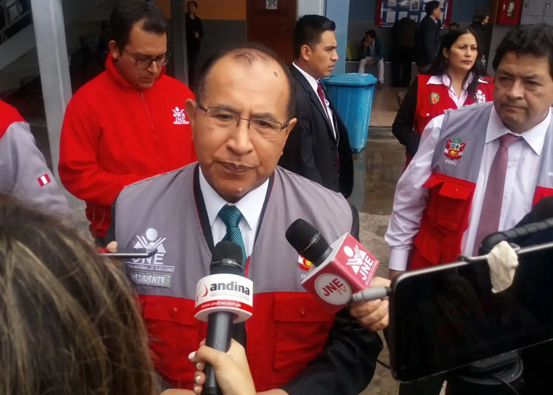 Presidente del Jurado Nacional de Elecciones, Víctor Ticona.