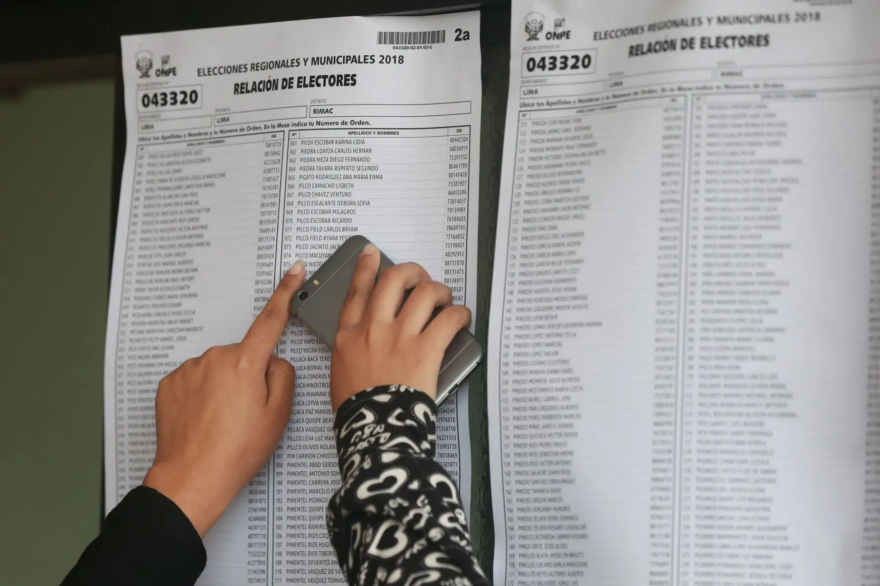 Elecciones  Municipales 2018 en el distrito de Independencia. Foto: ANDINA/Vidal Tarqui