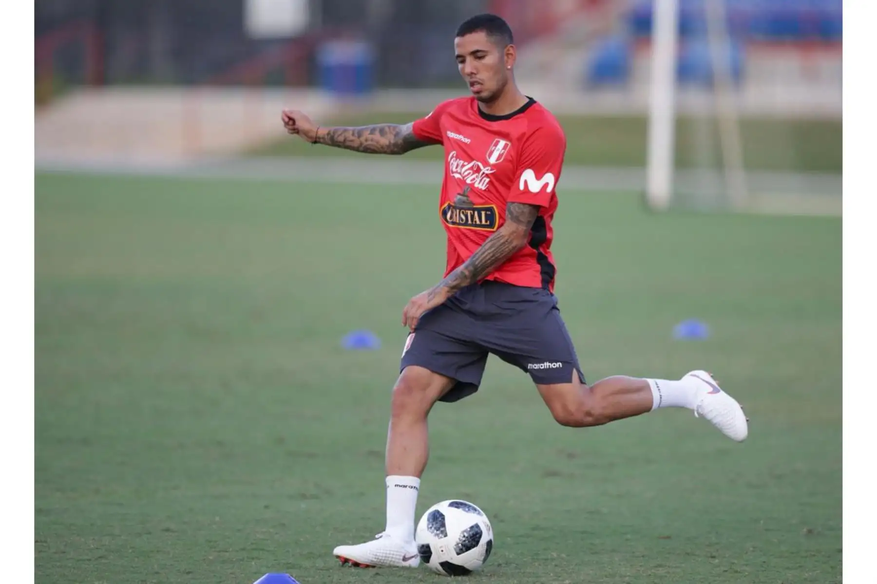 Entrenamiento de la selección peruana de futbol.Foto: ANDINA/FPF