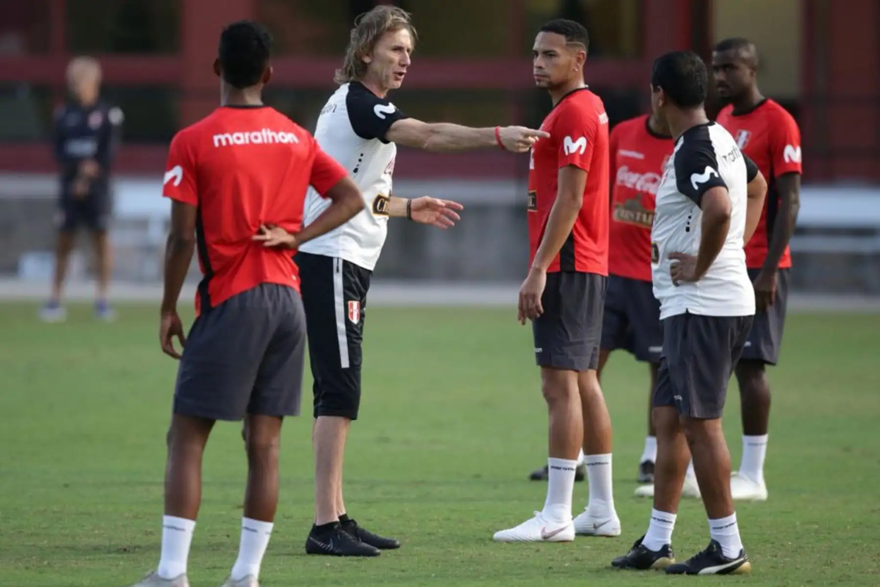 Entrenamiento de la selección peruana de futbol.Foto: ANDINA/FPF