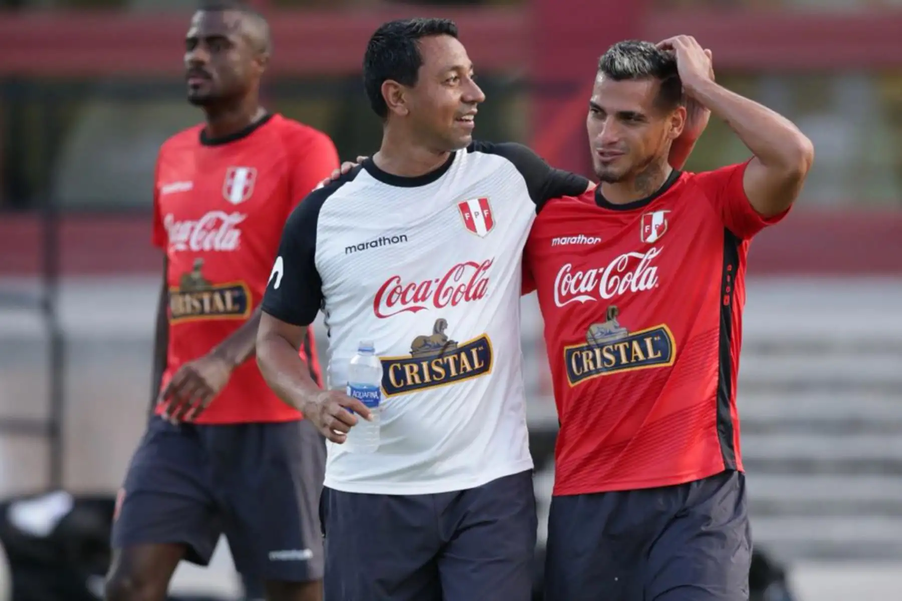 Entrenamiento de la selección peruana de futbol.Foto: ANDINA/FPF