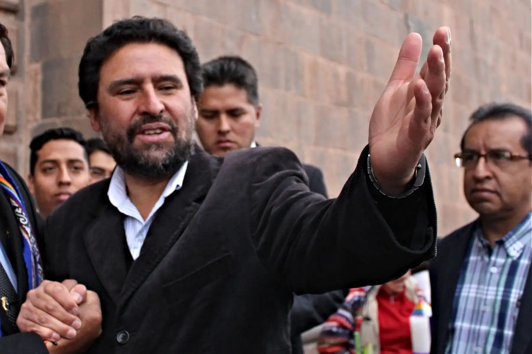 Víctor Boluarte Medina se perfila como alcalde provincial de Cusco.Foto:  ANDINA