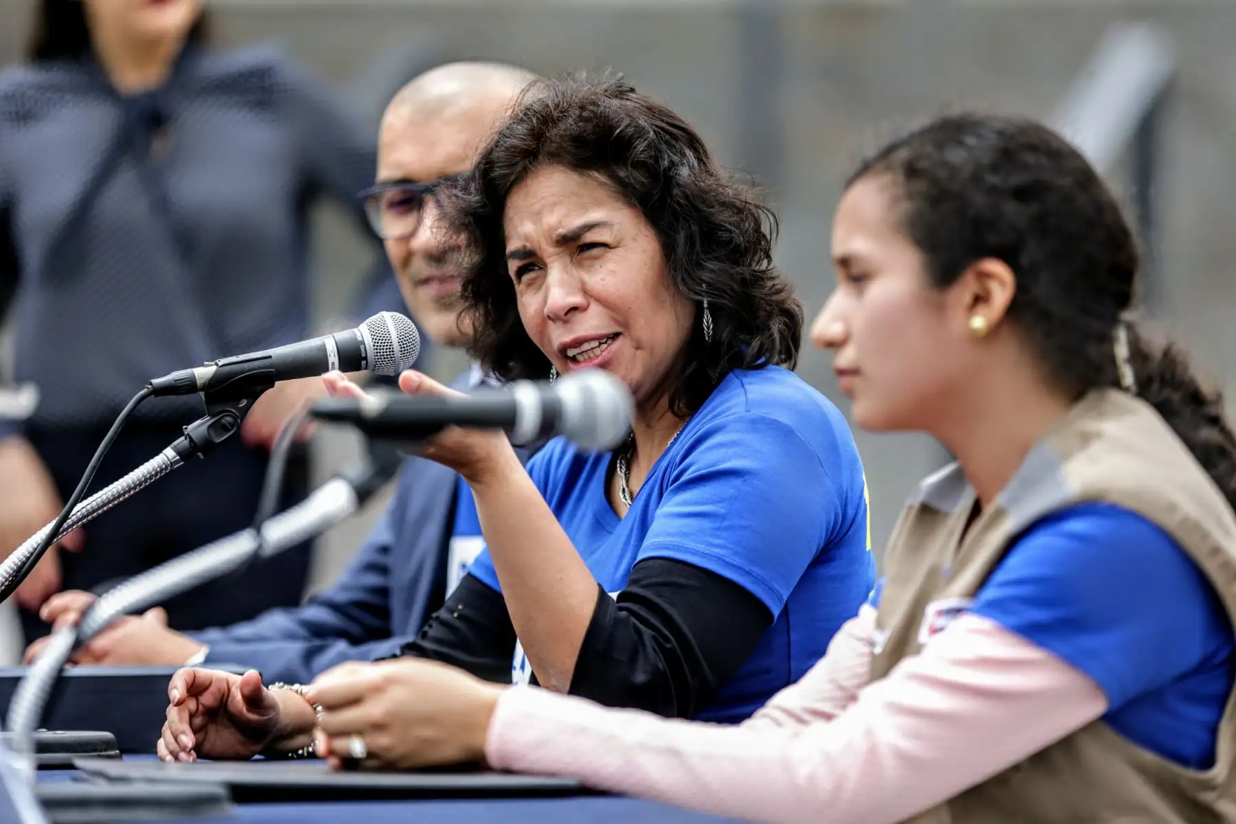 En el marco de la iniciativa global por el Dia Internacional de la Niña, la ministra de Cultura, Patricia Balbuena cedió simbolicamente su cargo a una menor de edad proveniente de Piura. Foto: ANDINA/Luis Iparraguirre