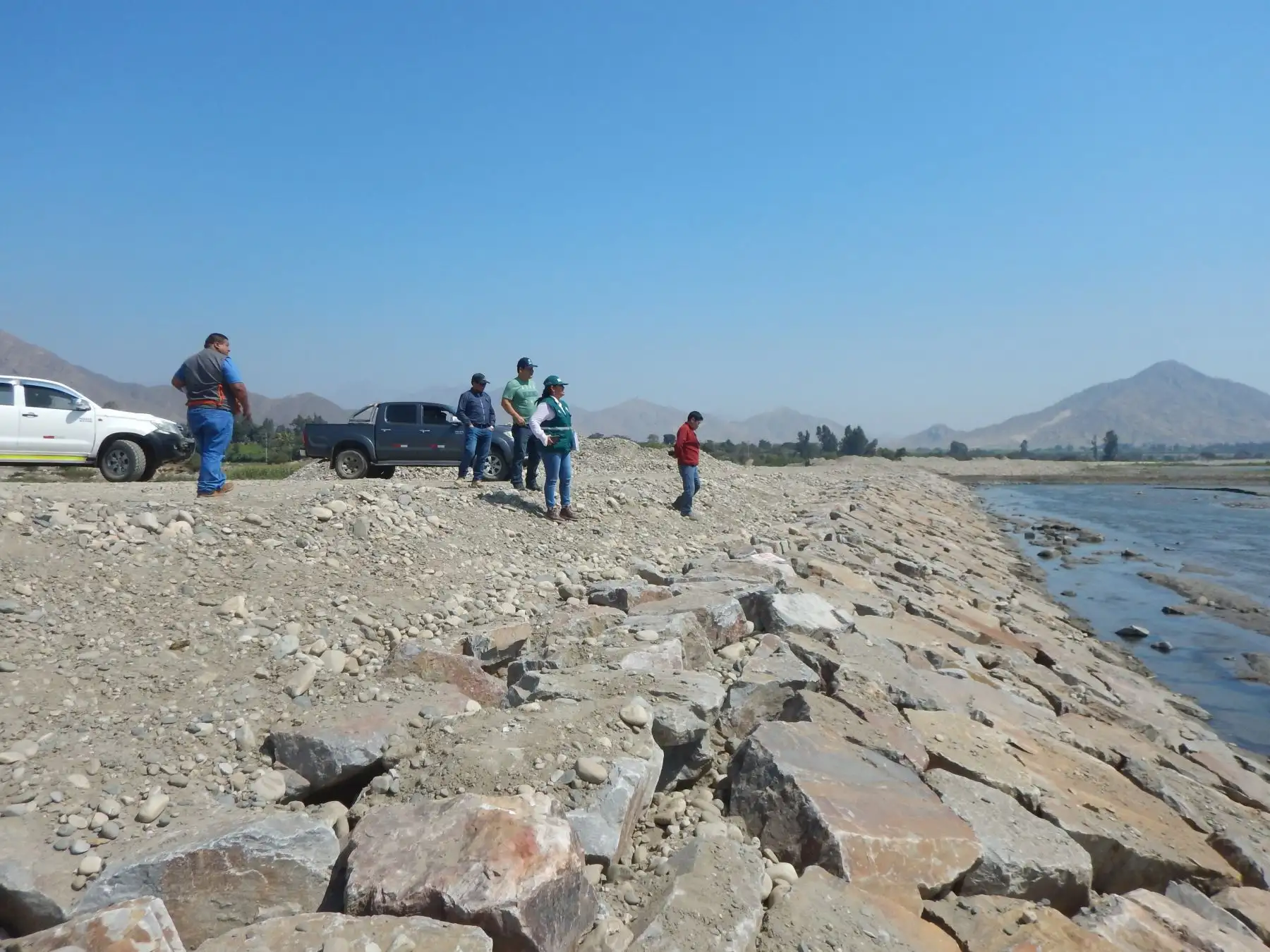 PSI tiene el objetivo de acelerar las obras de infraestructura agraria en las zonas afectadas por el Fenómeno El Niño Costero. ANDINA/Difusión