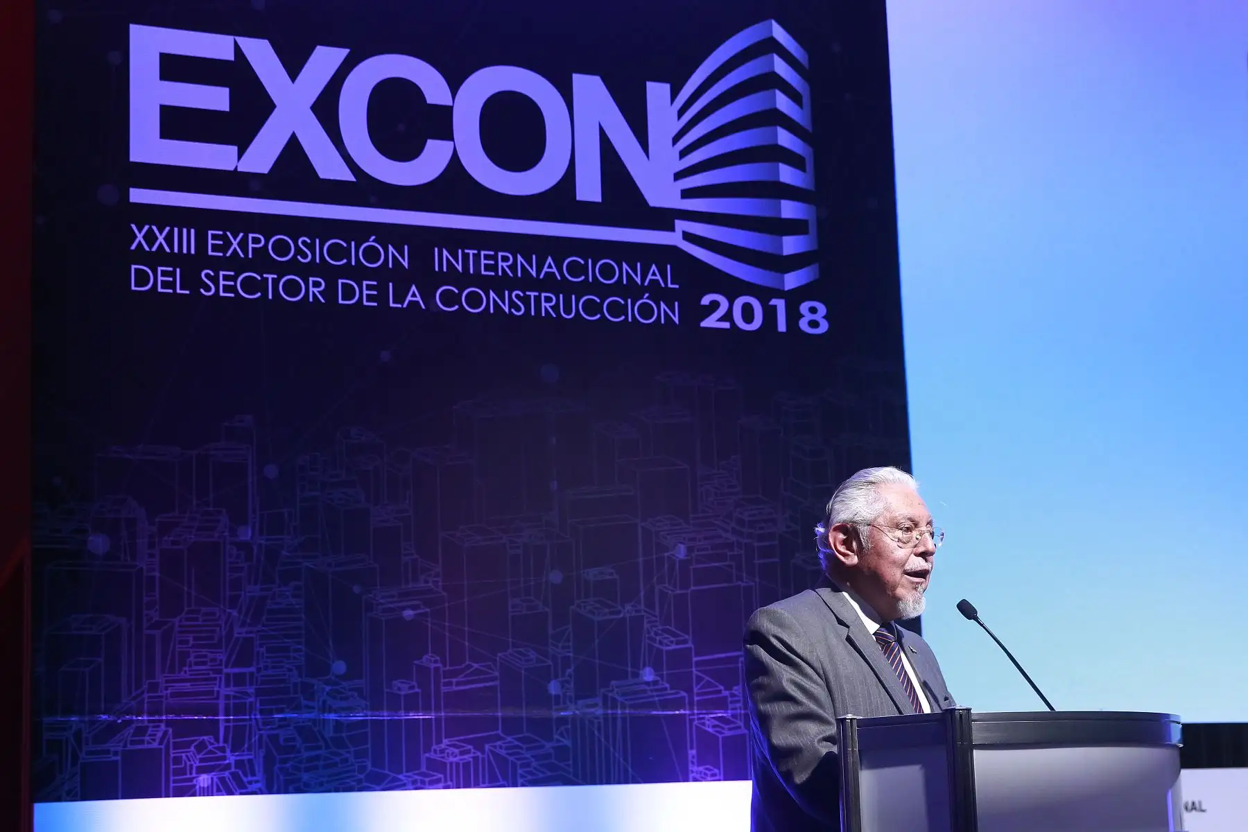 Ministro de Vivienda, Construcción y Saneamiento, Javier Piqué del Pozo inauguró la XXIII Exposición Internacional del Sector de la Construcción 2018. Foto: ANDINA/Eddy Ramos