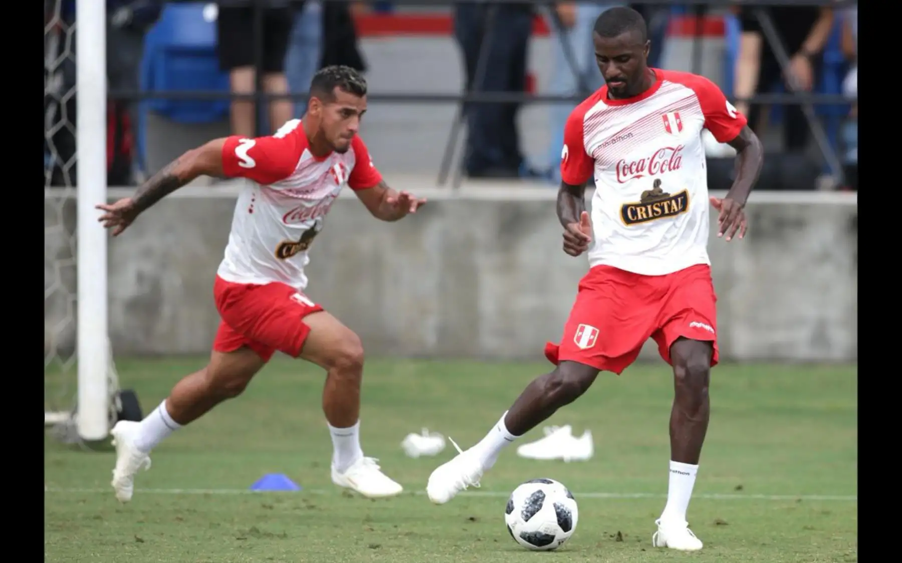 Entrenamiento de la selección peruana de fútbol en 
 Miami-Estados Unidos:Foto: ANDINA/FPF