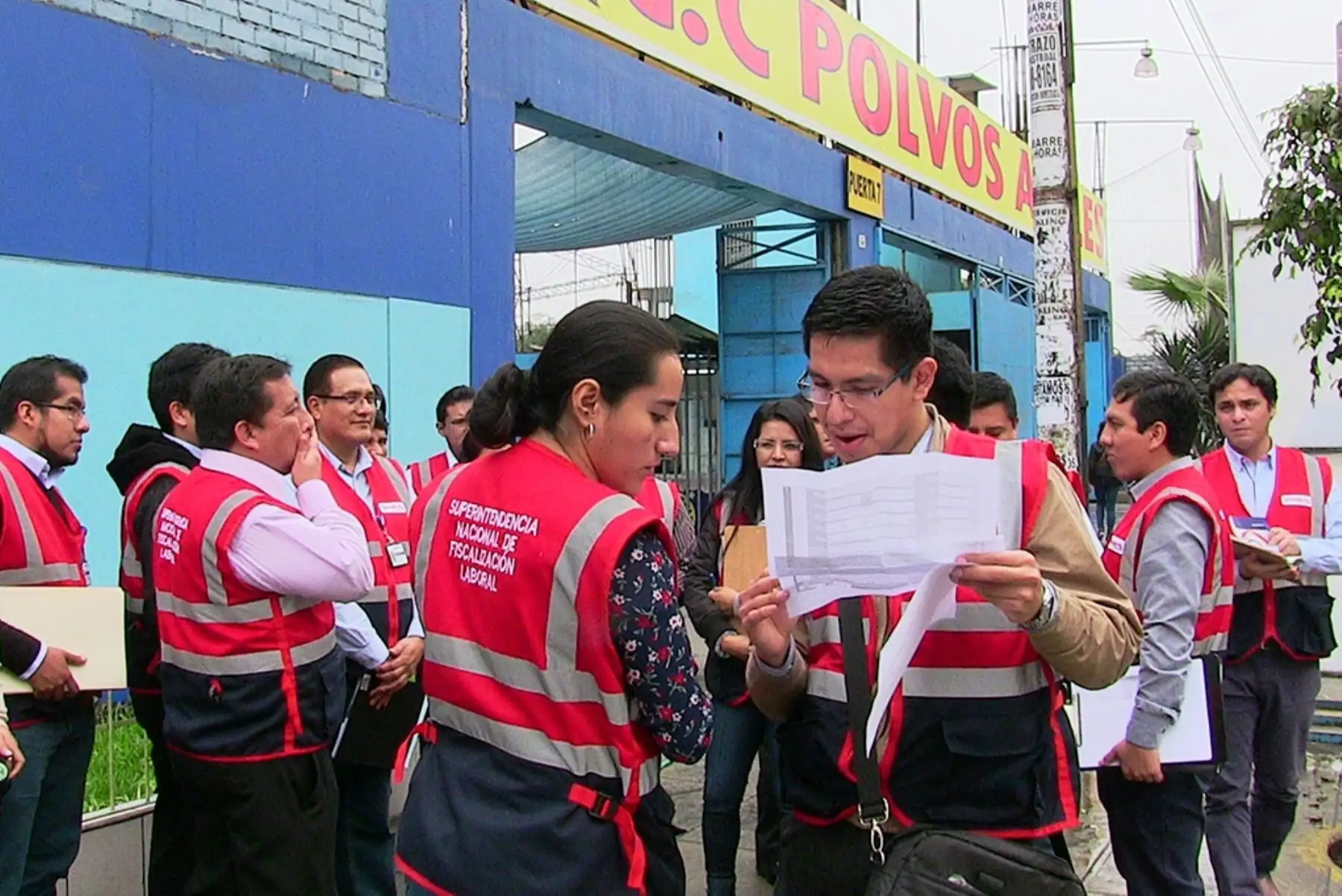 Inspectores de Sunafil. Foto: ANDINA/Difusión.