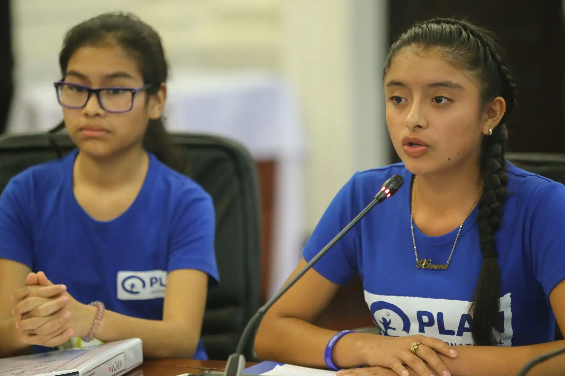 Como parte de las actividades por el Día Internacional de la Niña, y reafirmando el compromiso para proteger los derechos de las niñas, especialmente de aquellas que se encuentran en situación de vulnerabilidad, el presidente de la República, Martín Vizcarra, cedió hoy de manera simbólica su cargo a la niña piurana Emily Ximena Córdova.Foto: ANDINA/Andrés Valle/Prensa Presidencia