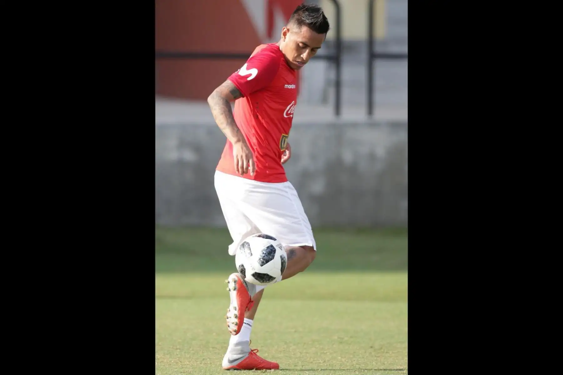La Selección Peruana realizó su tercer entrenamiento en Miami con miras al partido ante Chile, del viernes 12 de octubre. Foto: ANDINA/FPF