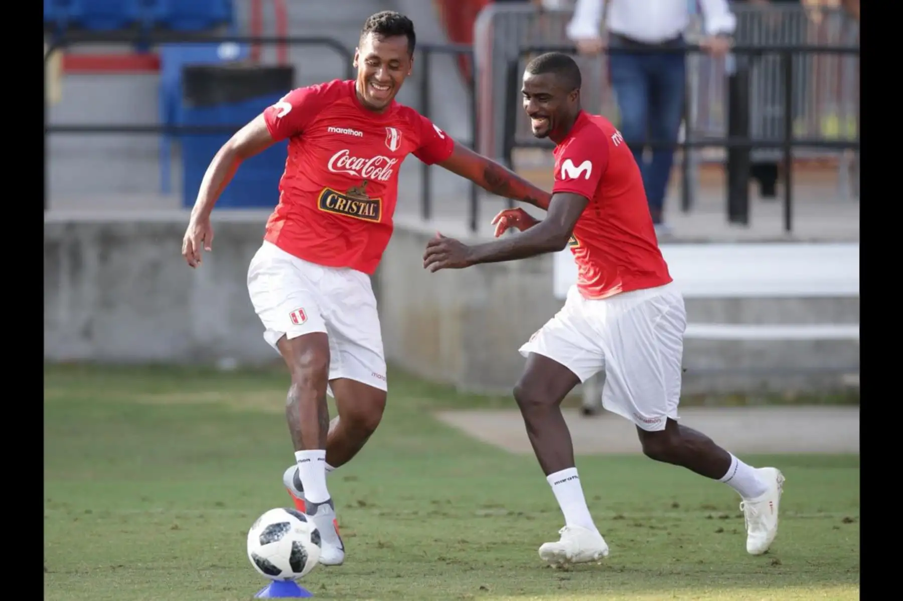 La Selección Peruana realizó su tercer entrenamiento en Miami con miras al partido ante Chile, del viernes 12 de octubre. Foto: ANDINA/FPF