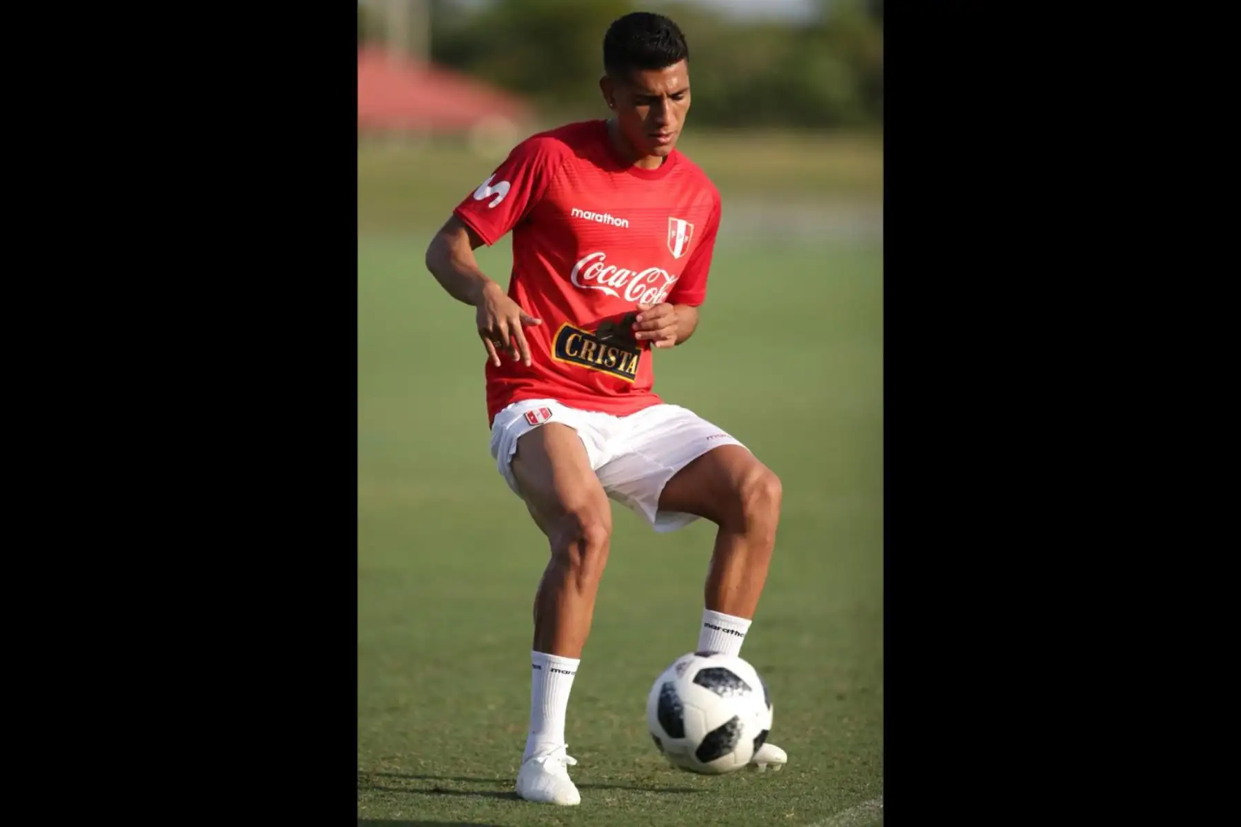 La Selección Peruana realizó su tercer entrenamiento en Miami con miras al partido ante Chile, del viernes 12 de octubre. Foto: ANDINA/FPF