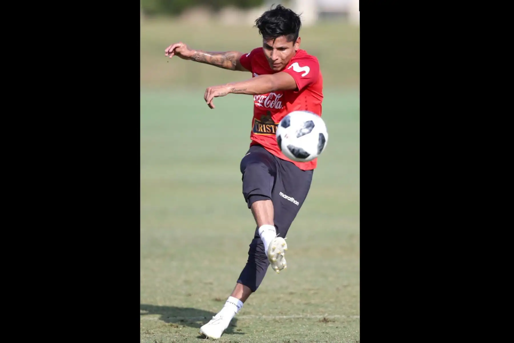 La Selección Peruana realizó su tercer entrenamiento en Miami con miras al partido ante Chile, del viernes 12 de octubre. Foto: ANDINA/FPF