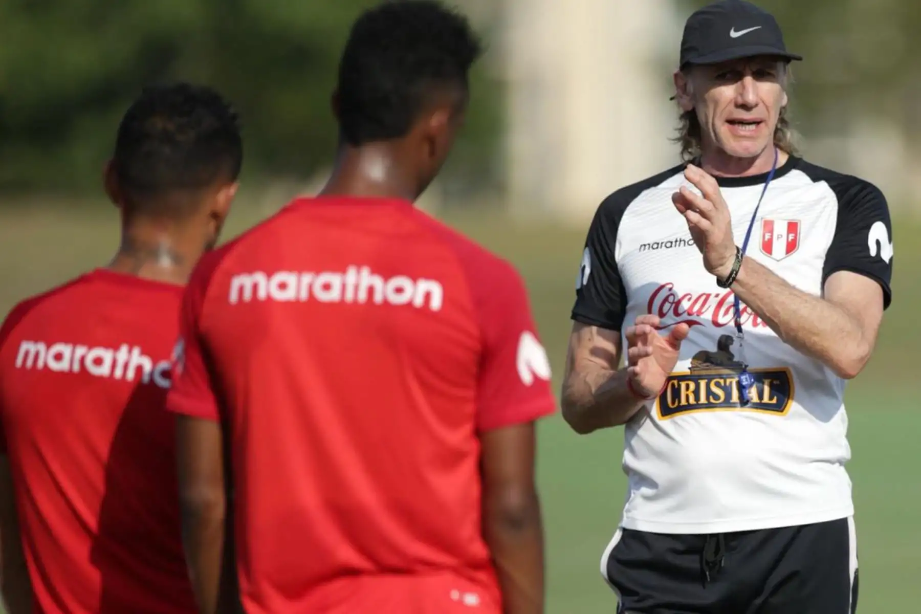 La Selección Peruana realizó su tercer entrenamiento en Miami con miras al partido ante Chile, del viernes 12 de octubre. Foto: ANDINA/FPF