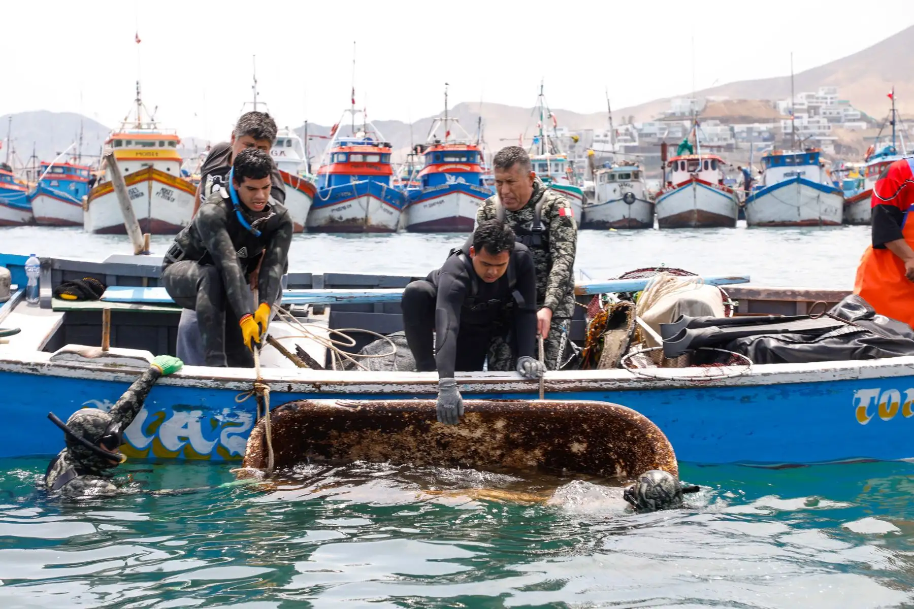 Ministerio de la Producción realizará limpieza de fondo de mar en Tumbes. ANDINA/Difusión