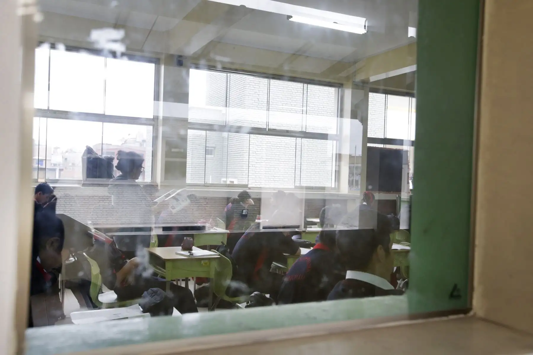 Se realiza el tercer simulacro nacional escolar 2018. Foto: ANDINA/Melina Mejía