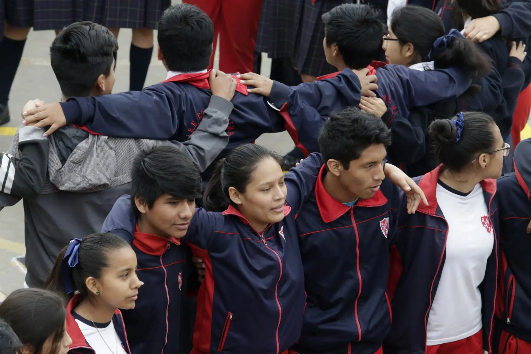 Se realiza el tercer simulacro nacional escolar 2018. Foto: ANDINA/Melina Mejía