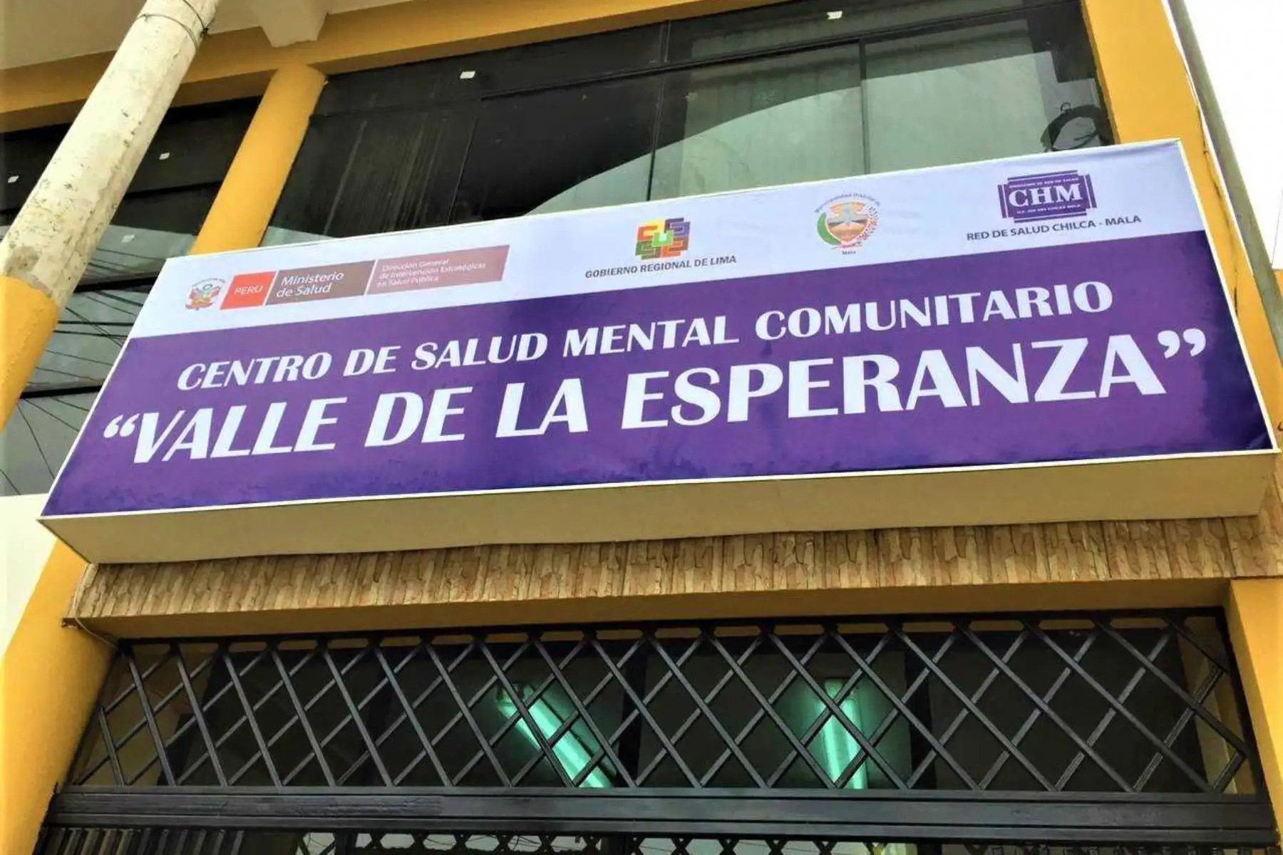 Minsa inaugura Centro de Salud Mental Comunitario en el distrito de Mala, provincia de Cañete.